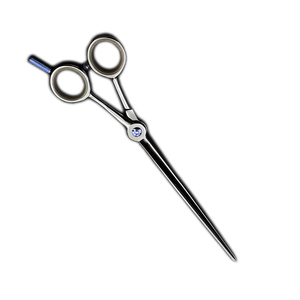 Tijeras de Peluquería para Mascotas de Acero Inoxidable, Hoja Recta de 7.5 Pulgadas, Acabado Espejo, con Reposa Dedos, Hechas de Acero Inoxidable - Product Image 4