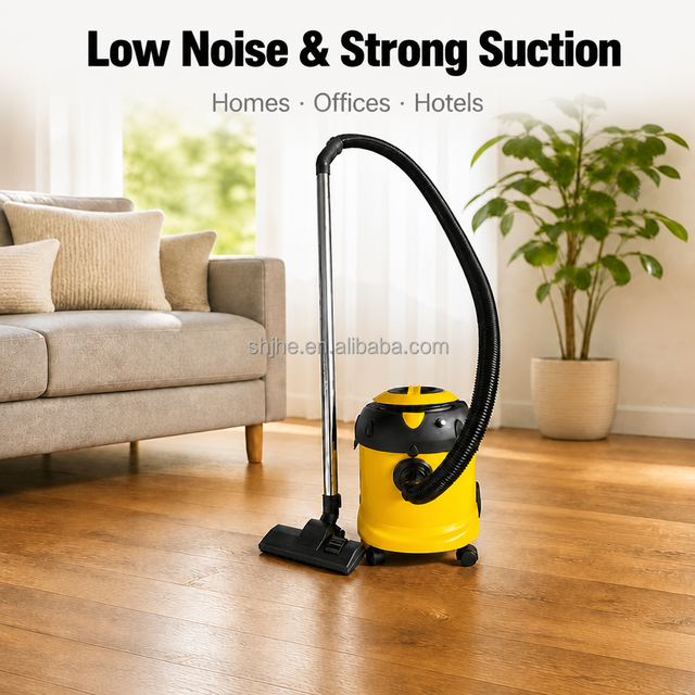 Wet Dry Vacuum Cleaner 15L Shop Vac Canister Vacuum with Hose Nozzle Crevice Tool Tubes for Home Garage Workshop