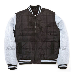 Venta superior buen material chaqueta universitaria Diseño Popular Etiqueta Privada crea tu propio estilo chaqueta universitaria para hombres - Product Image 4