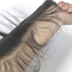 NUEVO Cabello Humano Virgen Remy Liso Sin Procesar de Templo Indio para Extensiones, Sin Enredos, Sin Costuras, Cosido a Máquina - Product Image 1