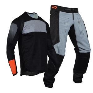 Ropa deportiva de diseño personalizado para hombre de secado rápido Allover impreso bordado moto carreras Jersey Motocross Jersey para adultos - Product Image 4