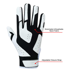 Professional Baseball Batting Gloves High Quality <b>Sheepskin</b> Leather for Infield Direct Manufacturers - Product Image 6