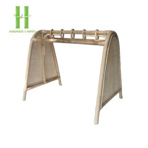 วัสดุโลหะทำจากหวายธรรมชาติสำหรับเด็กเล่นยิมงานทำมือในเวียดนาม - Product Image 1