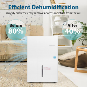 Cobectal 3500 Sq. Ft Smart Home Desiccant <b>Dehumidifier</b> Electric for Basement Bedroom Mold Removal Plastic Metal Material for RV - Product Image 3