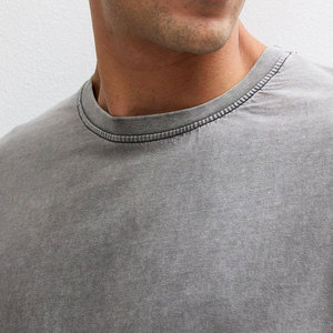 Stylish Regular Fit Adult Wear Acid Wash <b>T</b>-<b>Shirt</b> Brand New Outdoor Men's <b>T</b>-<b>Shirt</b> 100% Cotton Quick Dry Breathable Eco-Friendly - Product Image 4