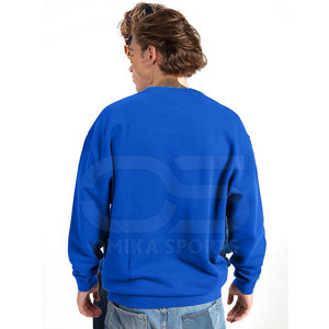 Sudadera extragrande para hombre, tela de algodón suave, parte superior con hombros caídos, ideal para capas y comodidad - Product Image 3