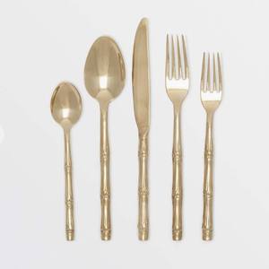 Cuillère de luxe en bois Twist épais poignée ronde miroir poli ustensiles de cuisine de styliste cuillère couteau et fourchette ensemble de couverts pour mariage - Product Image 2