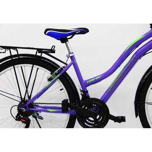 Bicicleta Dorello Bisiklet 2650 Morada de Una Velocidad, Bicicleta Urbana de 700c con Cuadro de Acero y Horquilla de Aluminio para Damas - Product Image 2