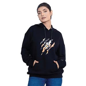 Calidad Premium 340 GSM diseño personalizado impresión bordado Diseño tamaño mujer Sudadera con capucha 65% algodón 35% poliéster de Bangladesh - Product Image 6