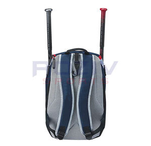 Sac à dos de sport multifonctionnel imperméable en polyester de haute qualité avec logo personnalisé, faible MOQ, fabrication de sacs de sport, baseball - Product Image 3