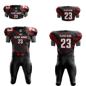 Custom Logo American Football Sportswear Set Breathable TWILL <b>Padded</b> <b>Pant</b> Shirt Plus Size Quick Dry Men's Tackle Style Superior - Product Image 4