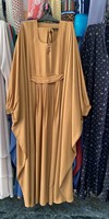 Abaya en soie marocaine de Dubaï, robe musulmane hijab et robe en satin turc, couleur et taille personnalisables, printemps/été/automne