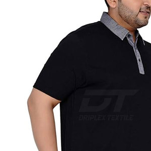 Nouveaux polos pour hommes de taille plus bas quantité minimale de commande des polos de taille personnalisée à prix bon marché - Product Image 3