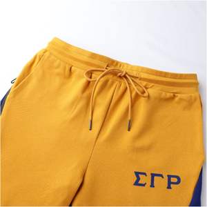 Sigma Gamma Rho Custom Unisex Solid Casual Breathable Woolen Fabric High Quality OEM Service Polyester/Cotton <b>Shorts</b> - Product Image 3