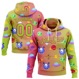 Sweat-shirts à capuche en molleton de coton imprimés sur mesure pour hommes avec fonction de séchage rapide - Product Image 1