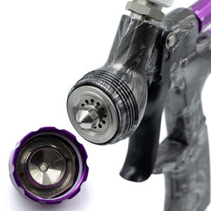 Outil de finition de peinture de voiture réglable par pression d'alimentation par gravité de pistolet de pulvérisation d'air OEM personnalisable professionnel - Product Image 4