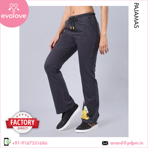 Leaders Selling Ladies Full Length Sleepwear Pijamas Pant 100% Cotton Summer-Quality Women's Night Wear Modern Comfy Fit - Product Image 3