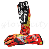 Guantes de Carreras de Karting de Alta Calidad, Personalizados, Transpirables, Antideslizantes, con Pantalla Táctil, para Motocicleta, Unisex, de Poliéster