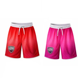 Pantalones Cortos de Verano de Lona Sólida con Estampado por Sublimación para Hombre, Logotipo Personalizado, Secado Rápido, Ecológicos, Transpirables, Deportivos, Casuales, de Cintura Media - Product Image 3