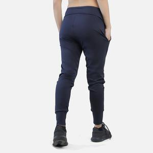 Pantalon de legging de yoga solide pour femmes de style fashion vente en gros de spandex/polyester taille haute élastique personnalisable - Product Image 5