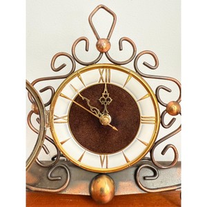 Durable Metal Desk <b>Clock</b> with Mechanical Movement <b>Silent</b> Operation & Eco-Friendly Design-Reliable & Precise Timekeeping - Product Image 5