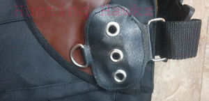 เสื้อกั๊กล่าสัตว์สีดำระบายอากาศได้ดีมีกระเป๋าหลังขนาดใหญ่วัสดุกันลื่นซักได้ - Product Image 4