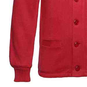 Pull élégant à col en V coupe ajustée pour hommes, tissu respirant avec décoration de boutons, élégant pour les fêtes de bureau ou la mode de tous les jours - Product Image 6