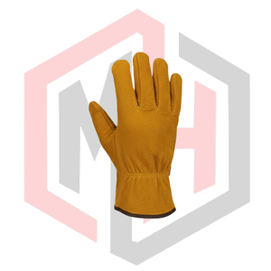 Gants en cuir marron, entièrement lisses, MH EXPORT IMPORT, stériles, résistants aux déchirures, respirants, sans silicone, sans poudre - Product Image 3
