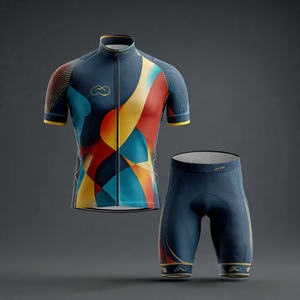 Conjuntos de Ropa de Ciclismo Transpirable para Bicicleta de Montaña, Conjuntos de Jersey de Ciclismo Impermeables para Hombre, Conjuntos de Camiseta y Pantalones de Ciclismo - Product Image 5