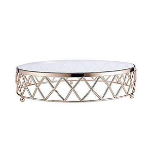Soporte para Tartas de Metal Elegante y Resistente de Diseño Moderno en Color Dorado, Perfecto para Bodas, Fiestas y Exhibición de Postres, Duradero - Product Image 5