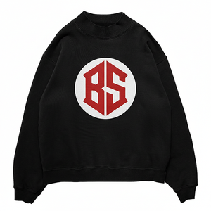 Sudadera de algodón pesado GSM 360, capa interior suave negra, logotipo bordado rojo y blanco, diseño personalizado, sudadera transpirable para mujer - Product Image 2