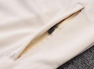 Ensemble de vêtements de sport de football réversible en coton 100% vintage de haute qualité pour hommes et enfants, manches longues, entraînement de football, échauffement - Product Image 5