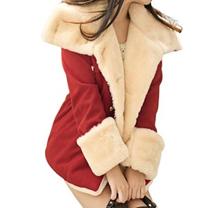 Chaqueta a cuadros de franela con forro de lana de Invierno para mujer con botón, Chaqueta de manga larga con capucha, suéteres para hombre, abrigo, Chaqueta estilo motocicleta - Product Image 2