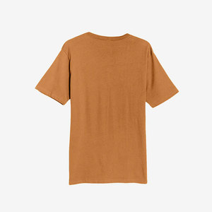 Camiseta Unisex Triblend de Cuello Redondo, Transpirable, Lisa, 50% Poliéster, 25% Algodón Peinado Anillado, 25% Rayón - Product Image 5