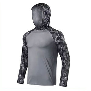 Sudaderas CON CAPUCHA DE PESCA personalizables de tendencia superior para hombres con logotipo y diseño Protección solar impermeable - Product Image 5