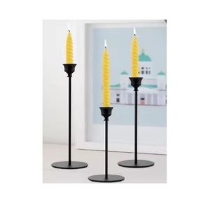 Candelabros de metal vintage Candelabros para velas de 2,75 pulgadas Portavelas de 5 brazos - Product Image 4