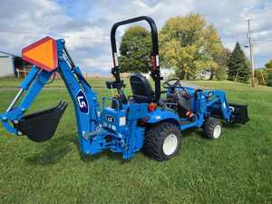 Tondeuse à gazon EPA LS 2022, mini-tracteur 2 temps, chargeur frontal, pelle arrière, 4x4, machine de coupe d'herbe pour jardin et ferme, à vendre - Product Image 6