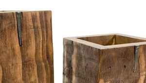 Moderno Soporte Multiusos para Utensilios de Cocina de Madera Maciza, Organizador de Cubiertos Ecológico, Soporte de Almacenamiento para Cucharas y Tenedores - Product Image 3