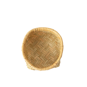 2-Piece Customized Eco-Friendly Disposable Modern <b>Bamboo</b> Woven <b>Bowls</b> for Storing Onions and Vegetables Camping Use by Vecraft - Product Image 3