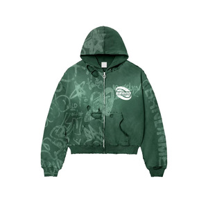 2025 dernière conception de qualité supérieure poids lourd logo personnalisé et sweat à capuche 100% coton pulls à capuche - Product Image 1