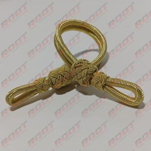 Root Fight Gear Custom Made High Quality Bullion <b>Wire</b> Head Strap Chin Cord Customized Color for Ceremonial Uniform <b>Accessories</b> - Product Image 5