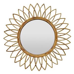 กระจกกรอบกลมสีทองแบบทันสมัยสำหรับตกแต่งห้องน้ำกระจกอีคอมเมิร์ซร้านค้าโรงแรม - Product Image 1