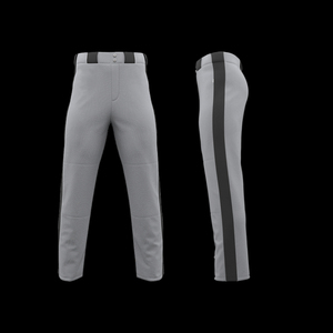 Pantalones de Béisbol Transpirables con Estampado Personalizado 2026, Rodillas Reforzadas, Ajuste Elástico Completo, 100% Poliéster para Entrenamiento y Juegos - Product Image 4
