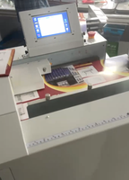 Machine à plier numérique avec écran tactile et servomoteur pour le traitement du papier de 125 à 400 g/m²
