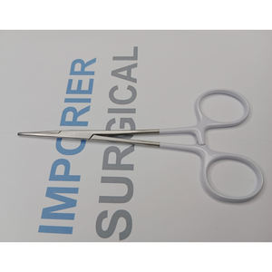 Instrumento médico Abrazaderas quirúrgicas de acero inoxidable Fórceps de arteria Kocher Procedimientos quirúrgicos de control de vasos curvos rectos - Product Image 2