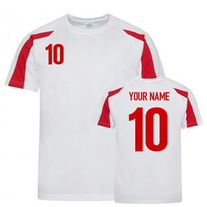Camisetas de fútbol de manga corta de secado rápido de alta calidad para hombre, servicio OEM, ropa de entrenamiento de alta calidad, conjunto de camisetas de fútbol de estilo - Product Image 3