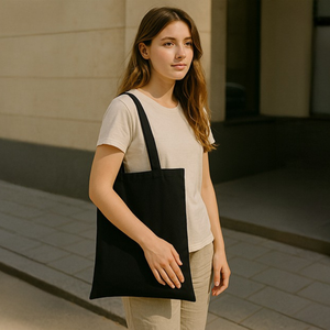 Bolsa Tote con Bolsillo, Diseño Premium de Lona Funcional con Cuerda, Suministro de Fabricante OEM para Compradores al por Mayor Globales - Product Image 1