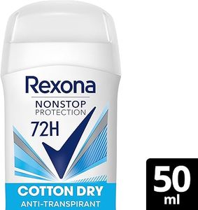 Desodorante Antitranspirante en Barra Herbal de Algodón Seco Sin Alcohol 0% para Protección Continua Unisex, 72 Horas de Protección Contra el Olor Corporal, 50ml - Product Image 2