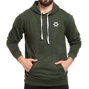 Streetwear de haute qualité sweats à capuche surdimensionnés en gros mode vêtements hommes sweats à capuche pull personnalisé sweats à capuche en coton - Product Image 1