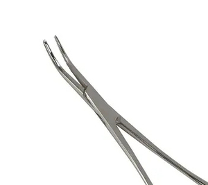 คีมหนีบหลอดเลือดแบบโค้งทำจากสแตนเลสสตีล ใช้ซ้ำได้ สะดวกสบาย - Product Image 2